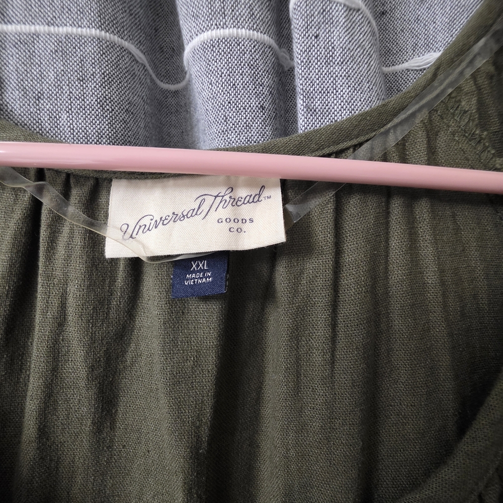 Universal Thread Olive Tunic Top - image 2